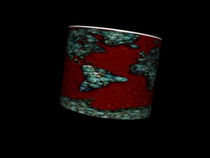 3D Model of artwork on mug. (done with 3D Viz/3D Max) 2009