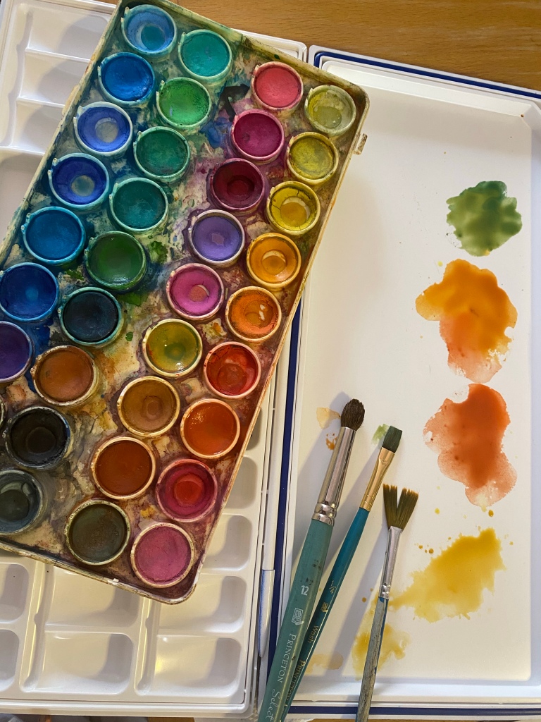 Tutorial: How Watercolor Paint with Markers in Your Bullet Journal -  Chocolate Musings